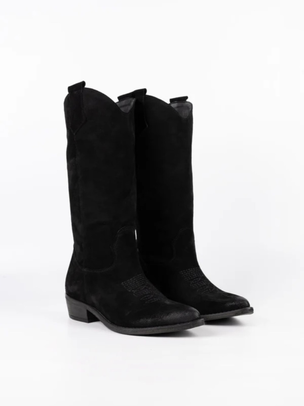 MIMMU Victoria Suede Texan Boot - HANDMADE IN ITALY $100 off retail